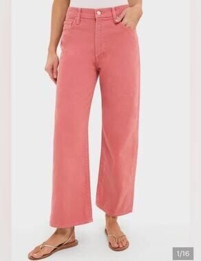 Mother The Dodger Ankle Jeans Hit the Hay Canyon Clay